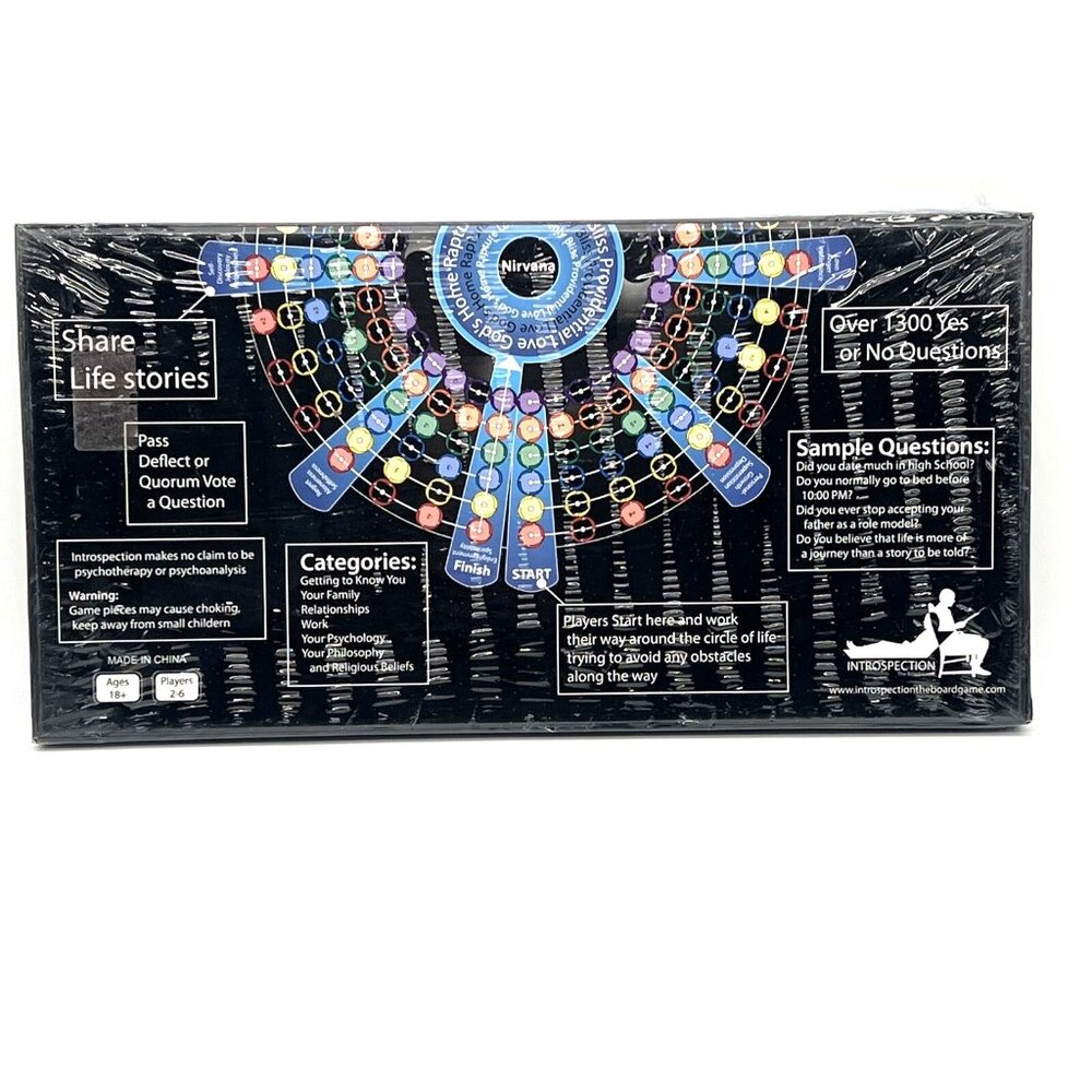 Introspection The Board Game Answering Life's Questions New Sealed 2-6 Players - Picture 3 of 11